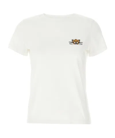 KENZO KENZO HAPPY TIGER CREWNECK T-SHIRT