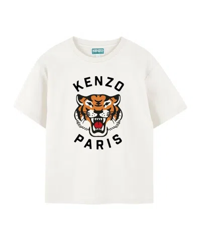 Kenzo Short-sleeved T-shirt In White