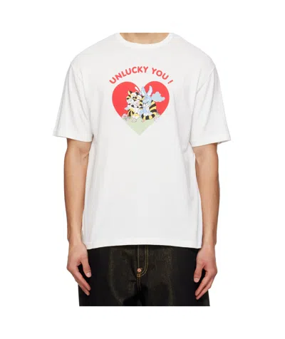 Kenzo Short-sleeved T-shirt In White