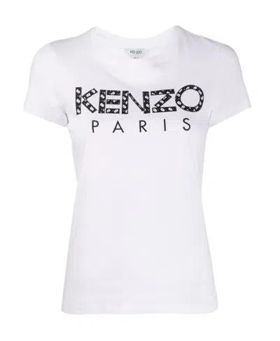Kenzo Short-sleeved T-shirt In White