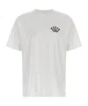 Kenzo White T-shirt With Logo On The Front And Maxi Logo On The Back In White