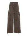 Kenzo Dyed Canvas Cargo Pants