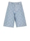 Kenzo Weave Straight Short Ff55ds3396j4 Db