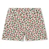 Kenzo Floral-print Cotton Shorts In Cream