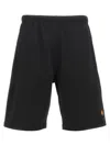 Kenzo Bermuda Shorts With Pop Logo In Black