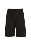 Kenzo Man Shorts & Bermuda Shorts Black Size 32 Cotton In Black