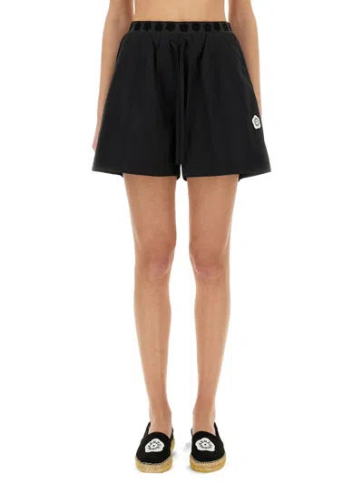 Kenzo Shorts "boke Flower 2.0" In Black