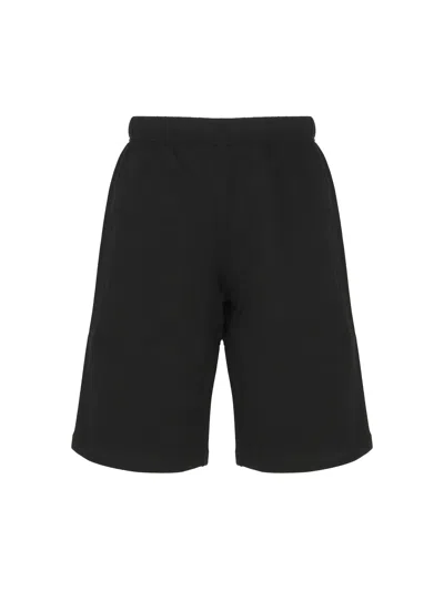 Kenzo Logo Embroidered Track Shorts In Black