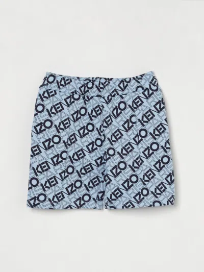 Kenzo Babies' Shorts  Kids Kids Color Gnawed Blue
