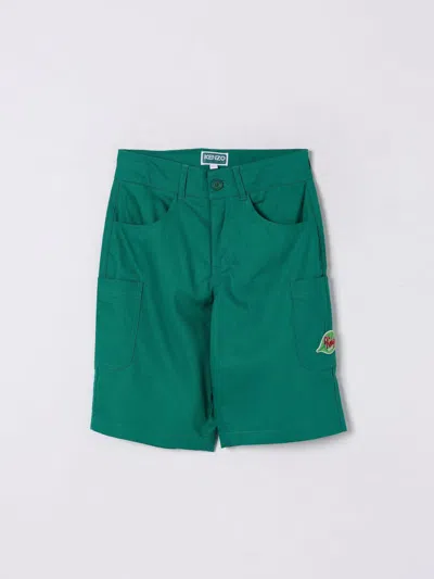 Kenzo Shorts  Kids Kids Color Green