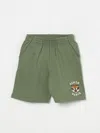 Kenzo Festive Track Shorts In Grün