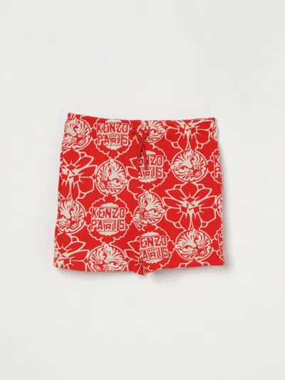 Kenzo Babies' Shorts  Kids Kids Color Red