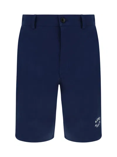 Kenzo Shorts In Midnight Blue