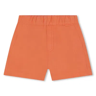 Kenzo Babies' Logo-print Track Shorts In Papavero