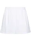 KENZO SHORTS WITH BRODERIE ANGLAISE