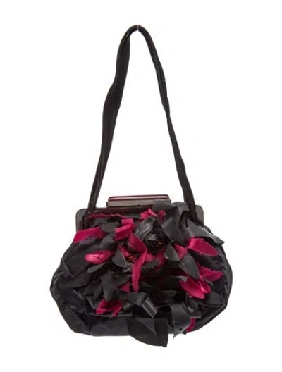 Pre-owned Kenzo Shoulder Bag In Black