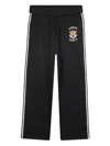 Kenzo Side-stripe Track Pants In Black