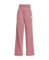Kenzo Side-stripe Track Pants In Pink