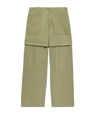 Kenzo ' Signature' Technical Pants In Green