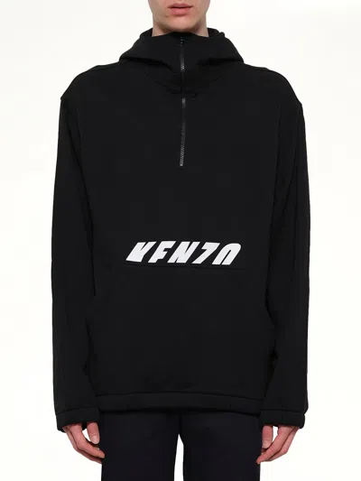 Kenzo Ski Hood Sweatshirt In Black