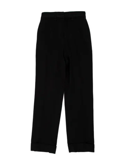 Pre-owned Kenzo Skinny Leg Pants In Black