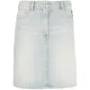 Kenzo Medium Stone Blue Skirts Light Blue In Blue