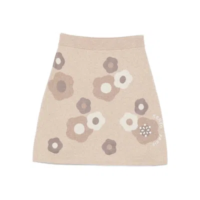 KENZO SKIRTS NEUTRAL