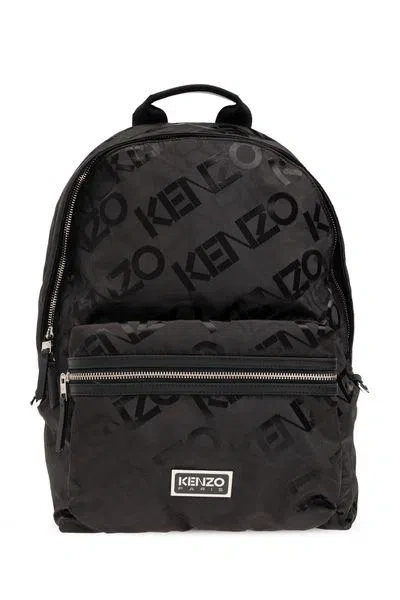 Kenzo Sleek Black Backpack For Men