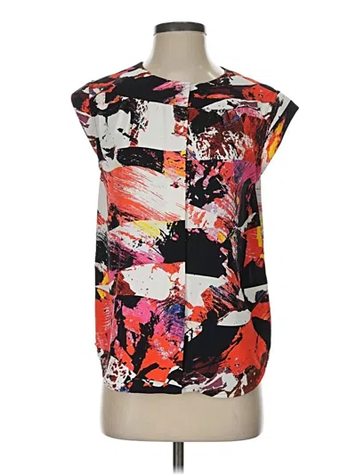 Pre-owned Kenzo Sleeveless Blouse In White