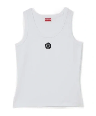 Kenzo Sleeveless Vest In White