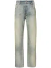 Kenzo Logo Patch Straight-leg Jeans