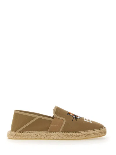 Kenzo Slip-on Sandal In Beige