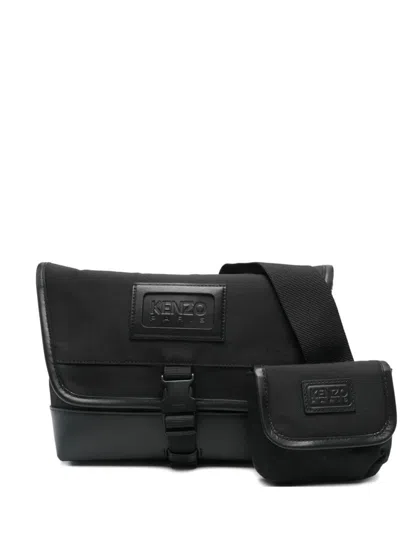 Kenzo Small Messenger Bags In Black