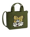 Kenzo Verdy Market Reversible Small Tote Bag In Green