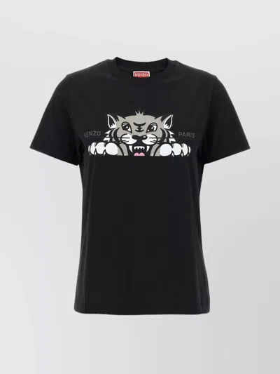 Kenzo Smiling Tiger Crew Neck T-shirt