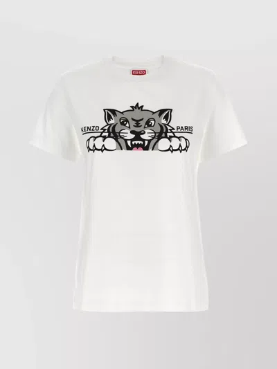 Kenzo Smiling Tiger Crew Neck T-shirt