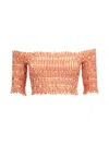 Kenzo Cotton T-shirt In Orange