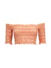 Kenzo Cotton T-shirt In Orange