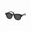 Kenzo Smoke Oval Unisex Sunglasses Kz40163i 01a 48