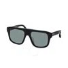 Kenzo Smoke Square Unisex Sunglasses Kz40155u 01a 54