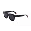 Kenzo Smoke Square Unisex Sunglasses Kz40158i 01a 49