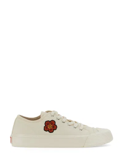 Kenzo Women Sneaker Low Top School In White