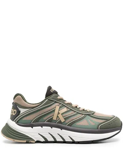 Kenzo Sneakers In Dark Khaki