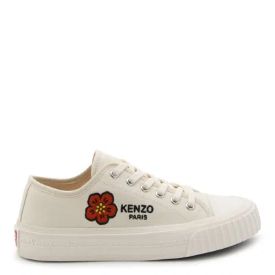 Kenzo Sneakers  Woman Color White In White