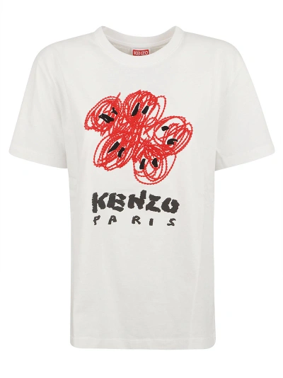 Kenzo Soft T-shirt In Off-white