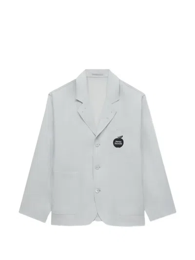 Kenzo Sounds Blazer In Gray