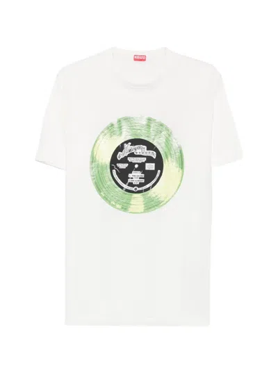 Kenzo Sounds Graphic-print T-shirt In White