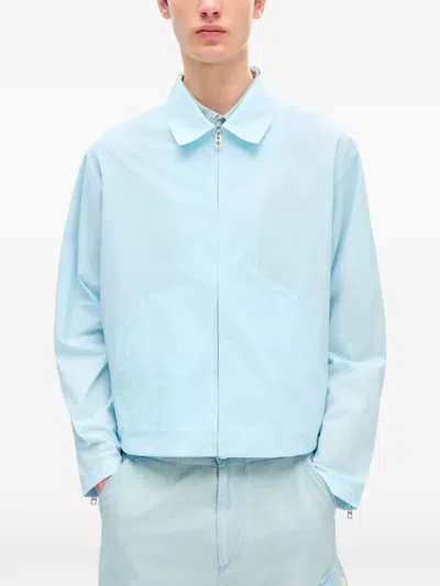 Kenzo Sounds Shirt Jacket In Blue
