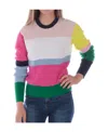Kenzo Spliced Pullover In Multicolor
