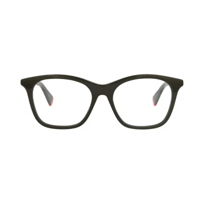 Pre-owned Kenzo Square-frame Acetate Optical Frames 'green/transparent' | Men's Size Onesize